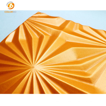 Decoration Wall Covering Board Fireproof Visual Painting Surface MDF Acoustic Baffle Panel